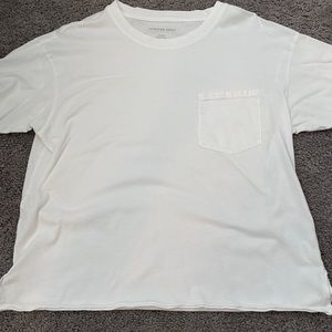 American eagle white tee